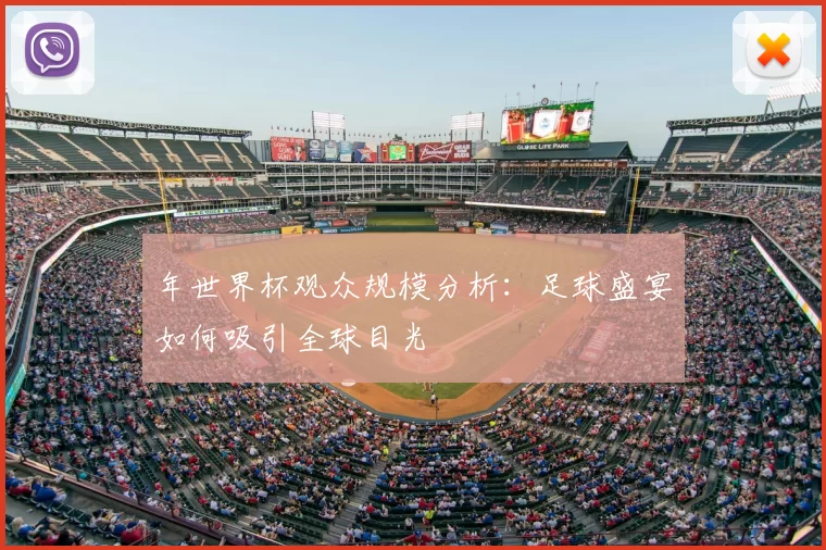 年世界杯观众规模分析：足球盛宴如何吸引全球目光